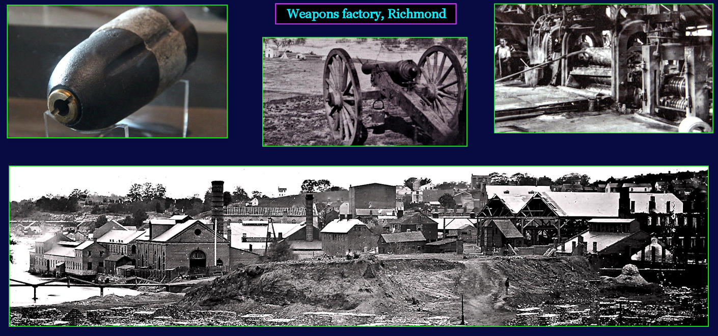 Richmond weapons factory, 1861